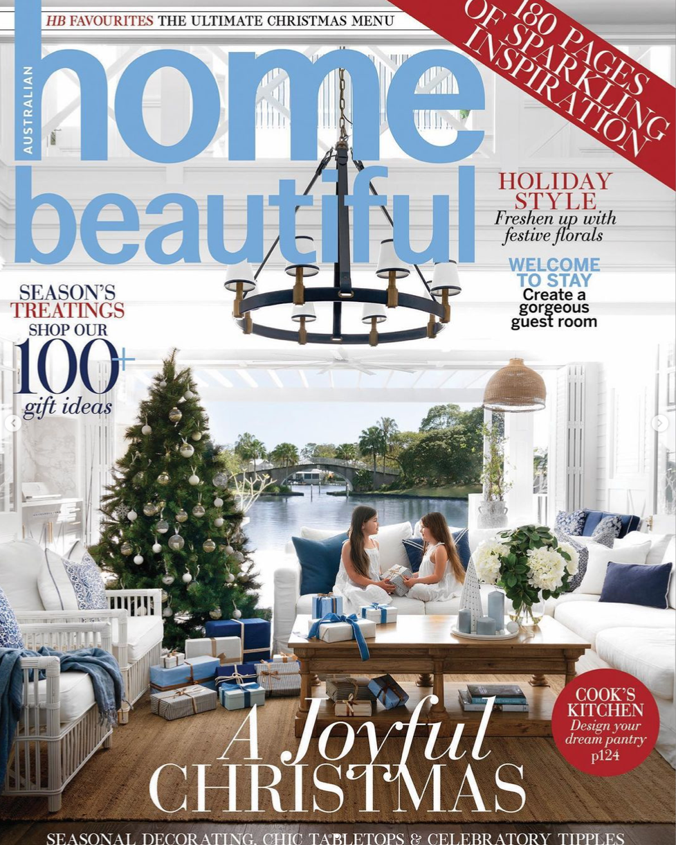 Home Beautiful December 2021 Magazine Cover